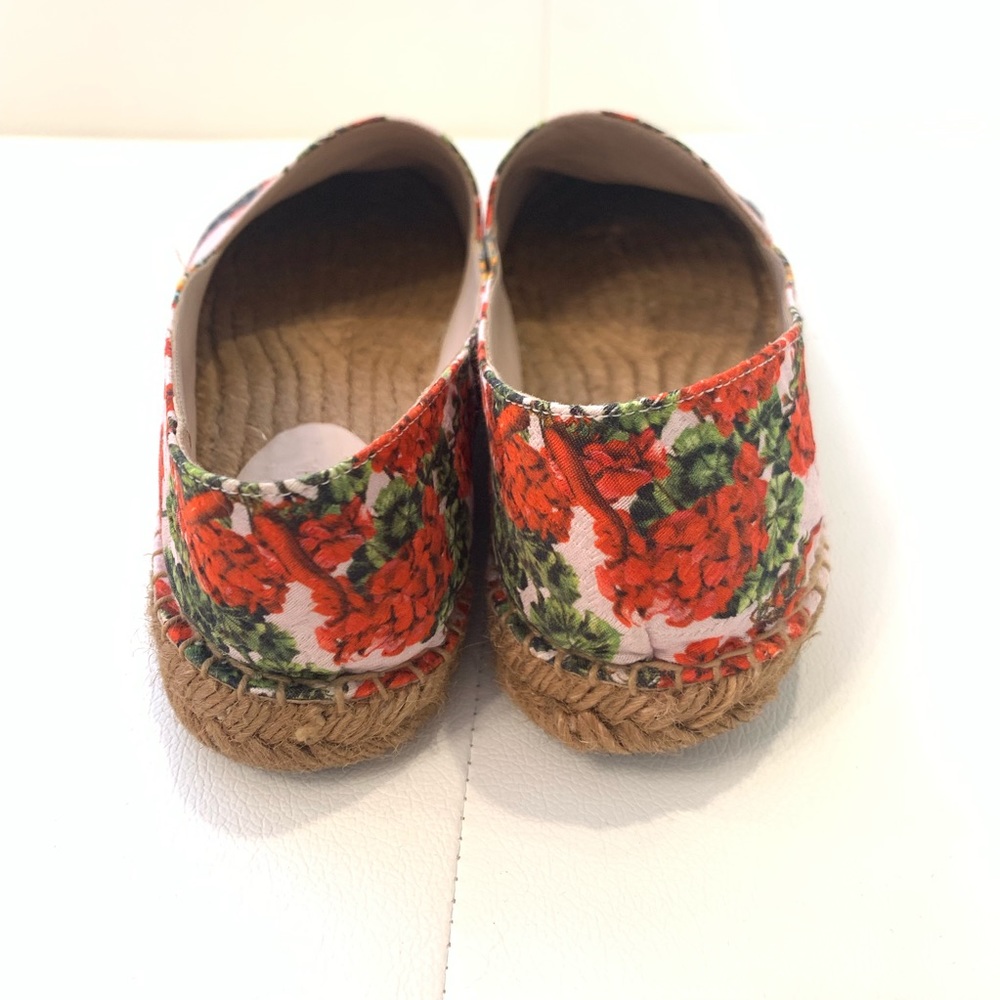 DOLCE&GABBANA Multicolor Satin Espadrilles Sz 40 - Picture 4 of 7
